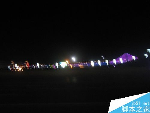 远距离夜景拍摄示例