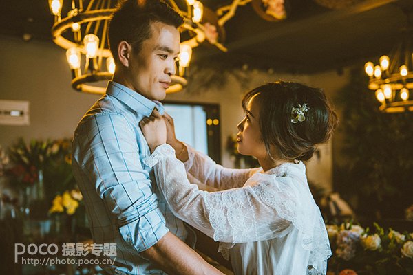 整理衣领