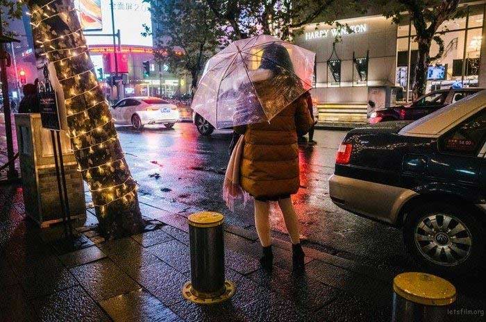 雨伞摄影示例1