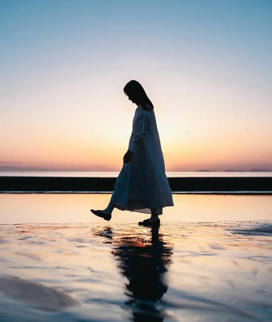 海边剪影