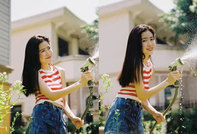 家里玩水枪