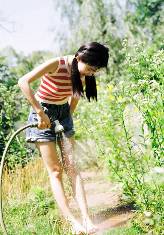 水枪嬉戏