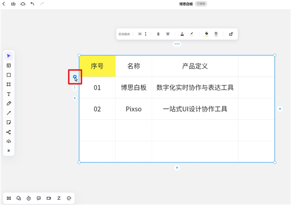 删除行列