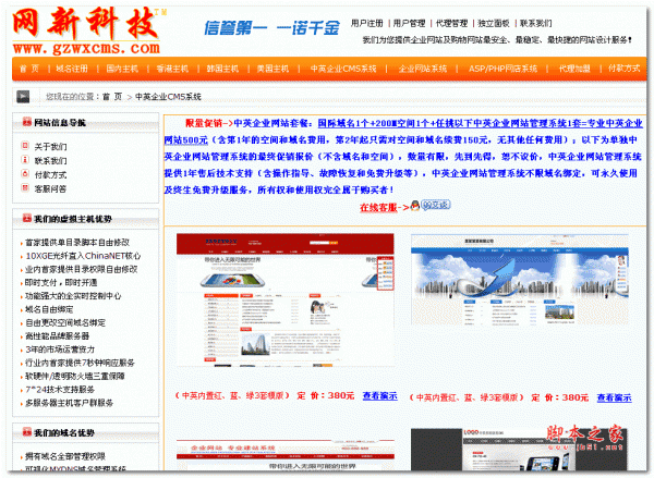asp网新中英企业网站管理系统 v3.8